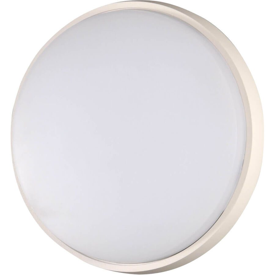 Deckenlampe Oneos Weiss Aluminium - LED - Lichtfarbe: Warmweiss - Deckenlampe- LED Energiesparlampe