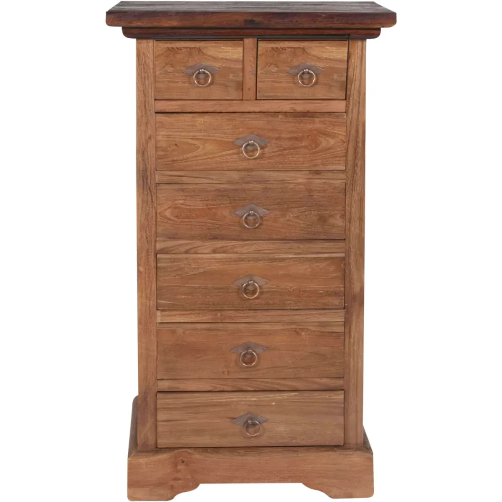 Kommode Oceandrift Braun Holz 53 cm 36 cm - Farbe: natur - Material: Teak - Kommode