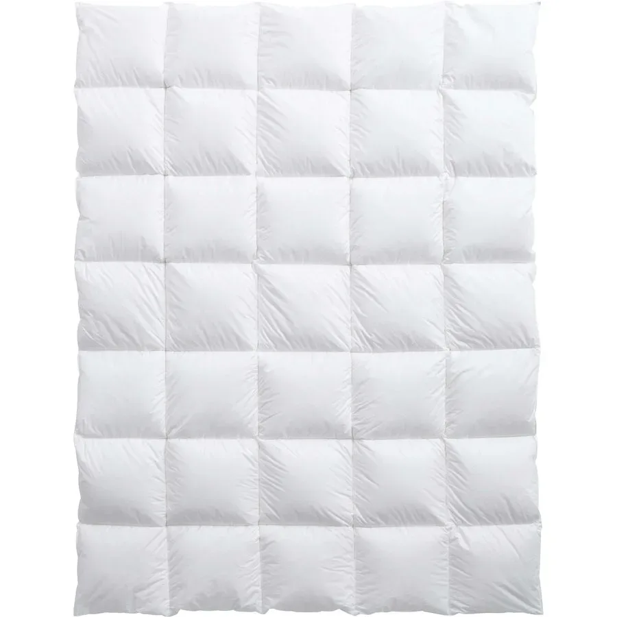 Billerbeck Daunenduvet Montreux Weiss Baumwolle 240 cm 240 cm Gänsedaunen - Daunenduvet
