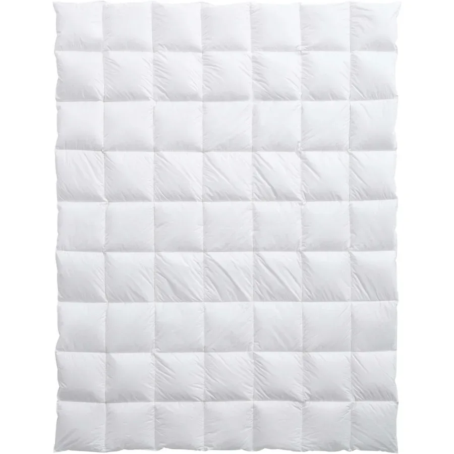 Billerbeck Daunenduvet Bern Weiss Baumwolle 240 cm 240 cm Gänsedaunen - Daunenduvet