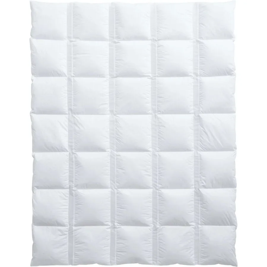 Billerbeck Daunenduvet Climabalance Classic Weiss Baumwolle 160 cm 210 cm Gänsedaunen - Daunenduvet