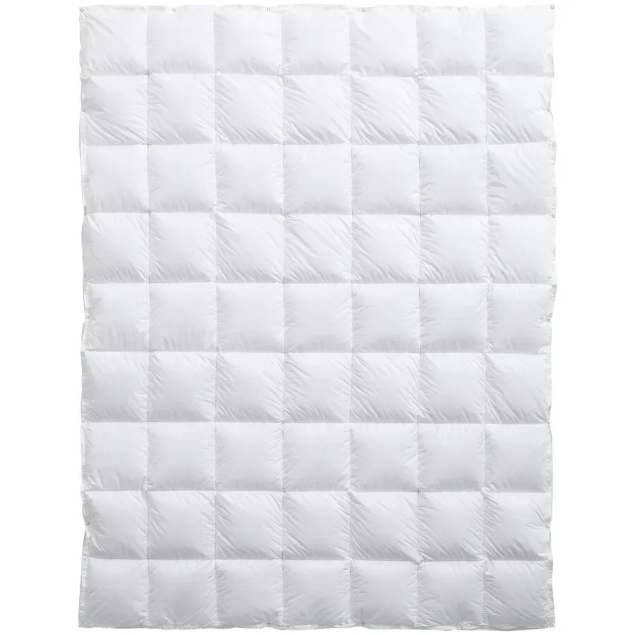 Billerbeck Daunenduvet Interlaken Weiss Baumwolle 160 cm 240 cm Gänsedaunen - Daunenduvet