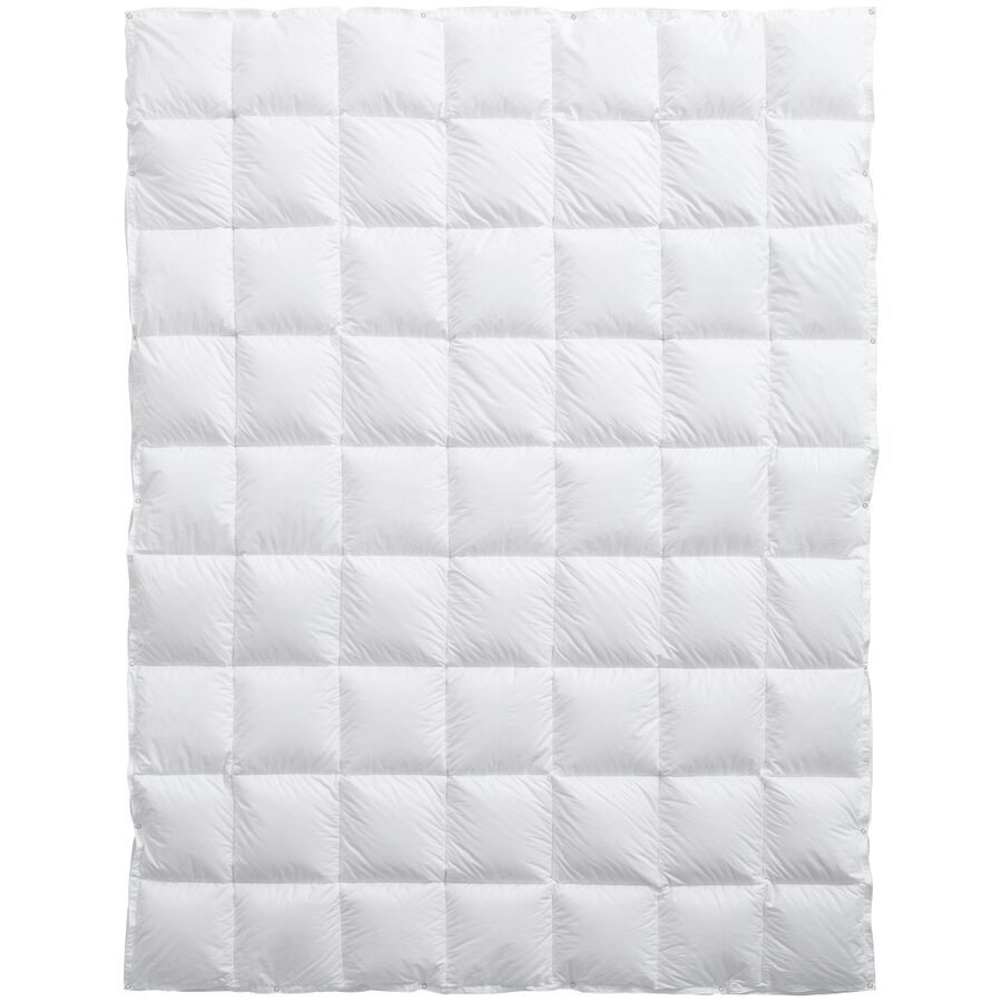 Billerbeck Daunenduvet Interlaken Weiss Baumwolle 160 cm 240 cm Gänsedaunen - Daunenduvet