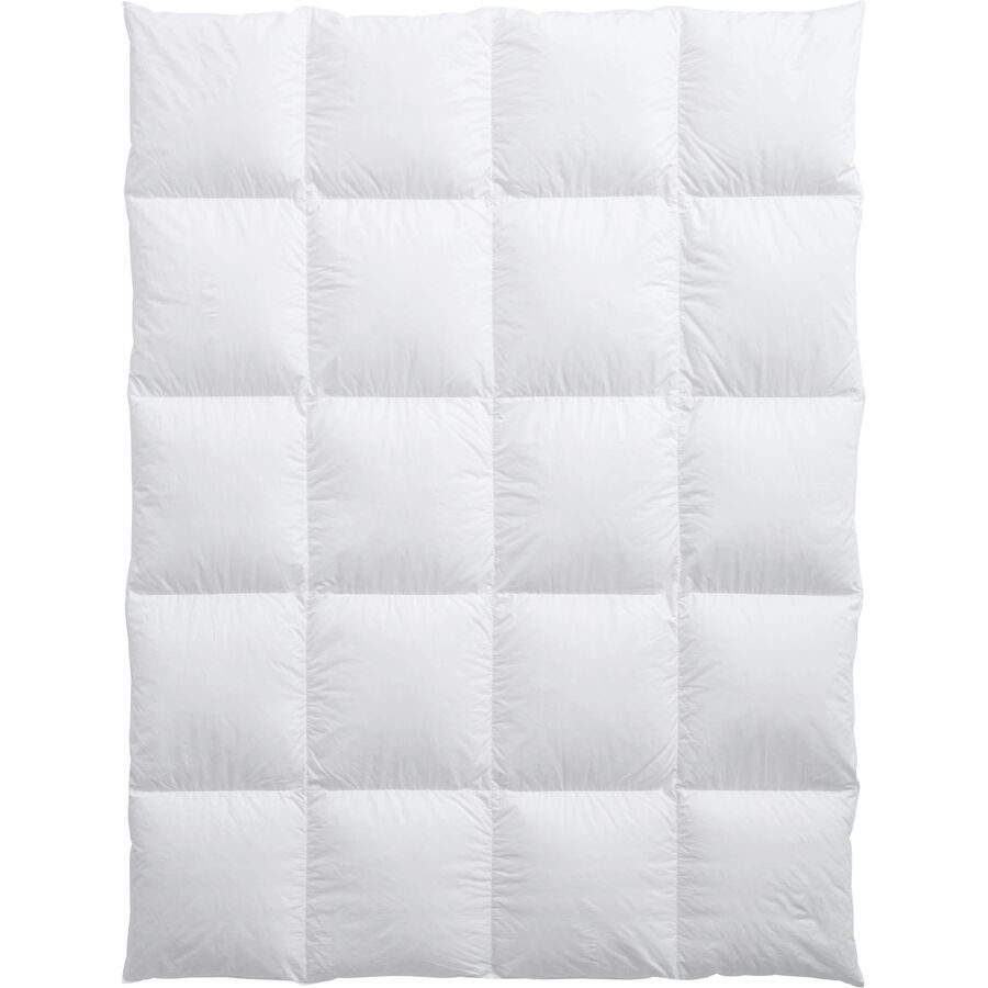 Billerbeck Daunenduvet Saas Fee Weiss Baumwolle 160 cm 240 cm Gänsedaunen - Daunenduvet