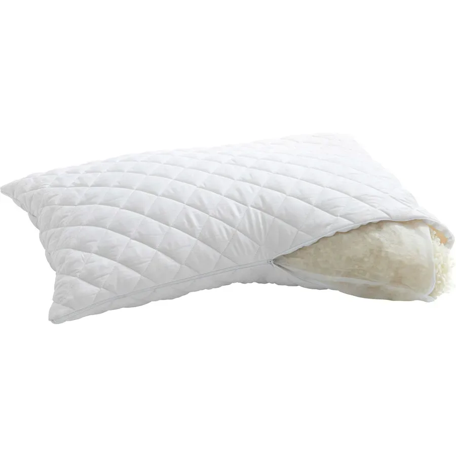 Billerbeck Kissen Sophie Weiss Wolle 50 cm 90 cm - Material: Schurwolle - Kissen