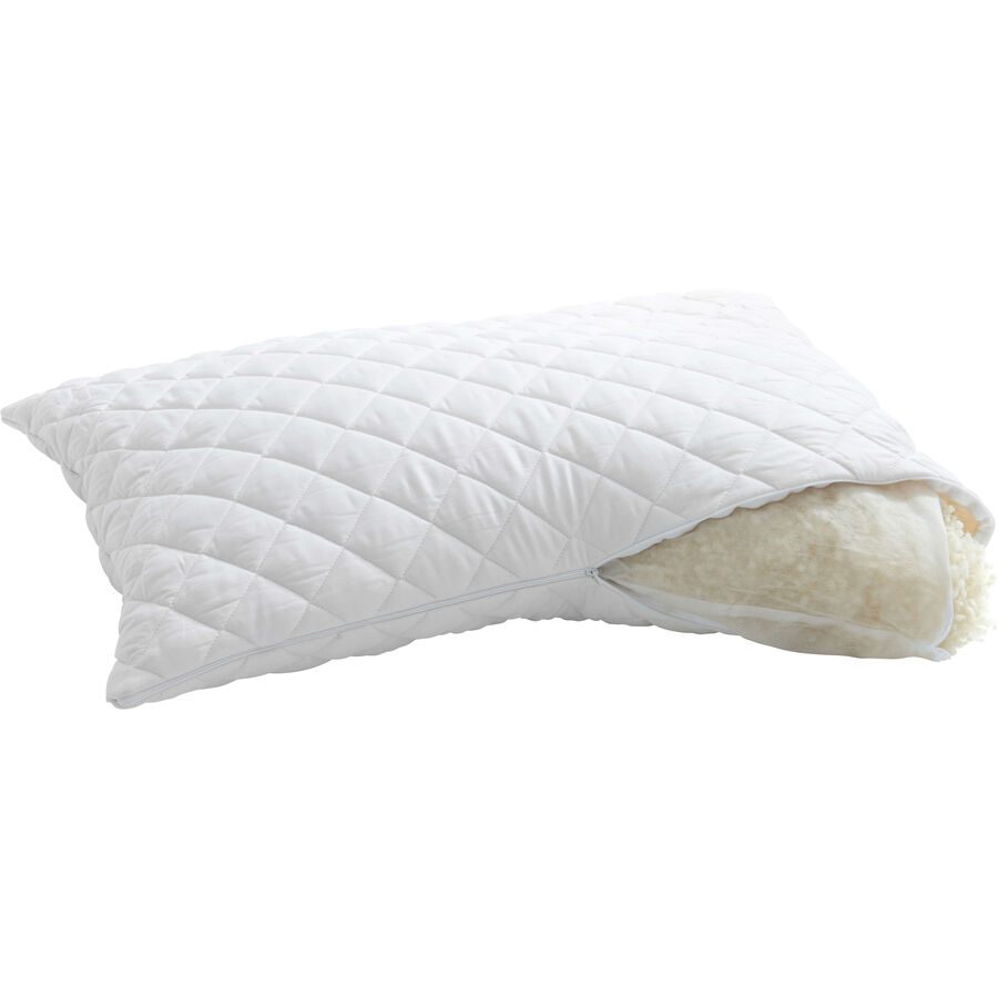 Billerbeck Kissen Sophie Weiss Wolle 60 cm 60 cm - Material: Schurwolle - Kissen