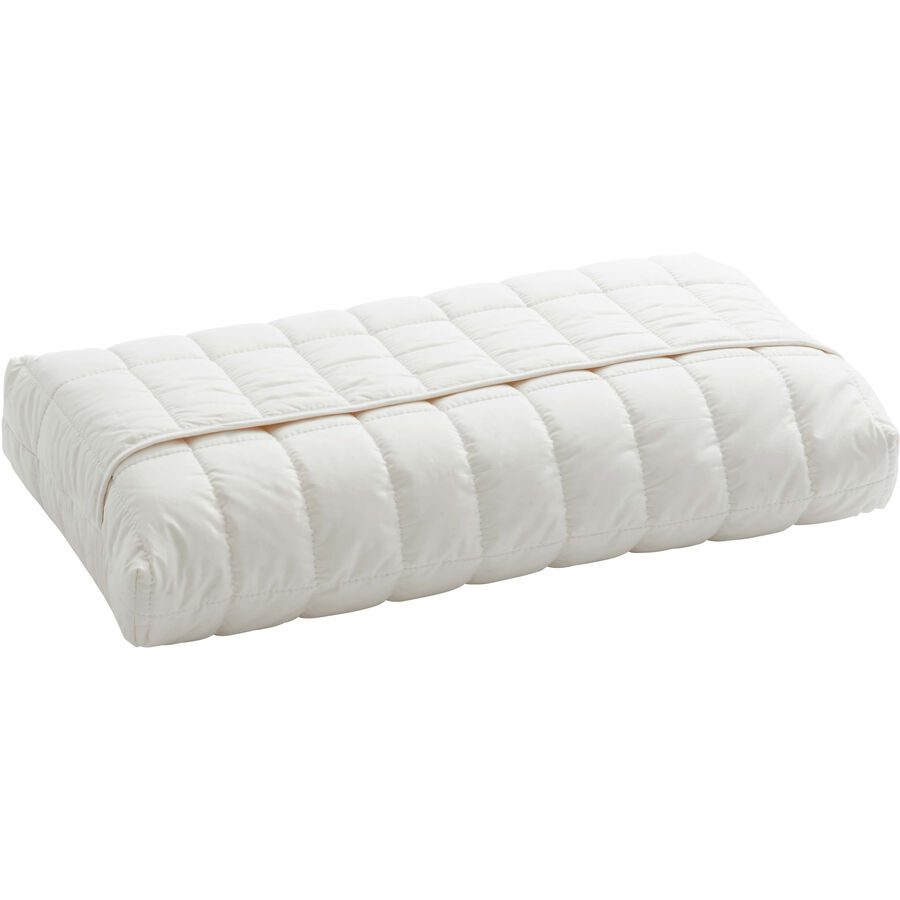 Billerbeck Nackenstützkissen Organic Cosineck Weiss Latex 50 cm 70 cm - Material: Naturlatex - Nackenstützkissen