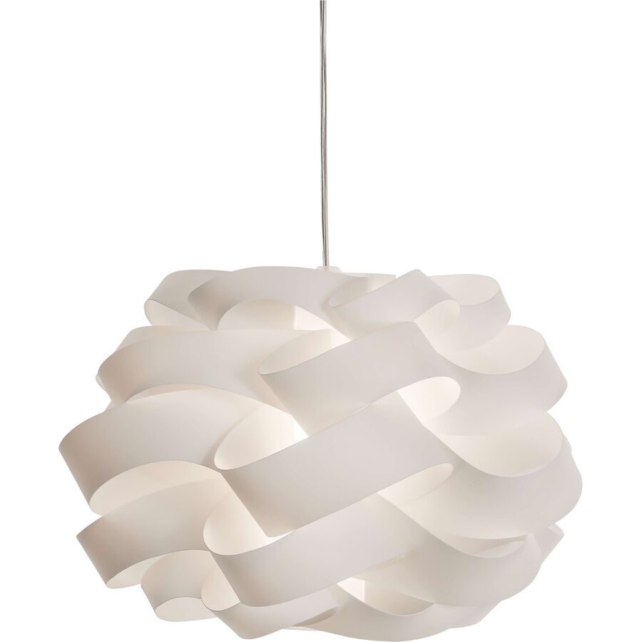 Pendellampe Cloud Weiss Kunststoff 40 cm 30 cm - Pendellampe