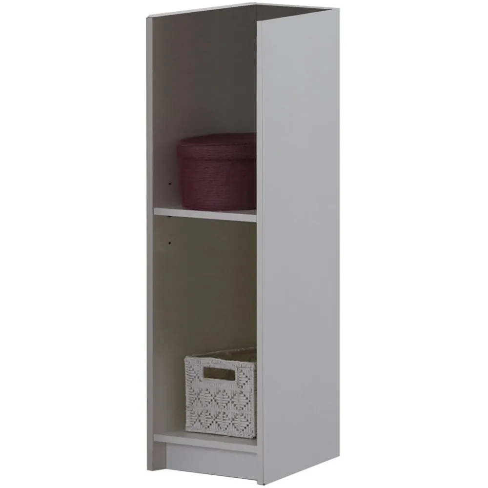 Regal Birgit Weiss Holz 34 cm 83 cm - Farbe: Dekor weiss - Material: Holzwerkstoff - Regal