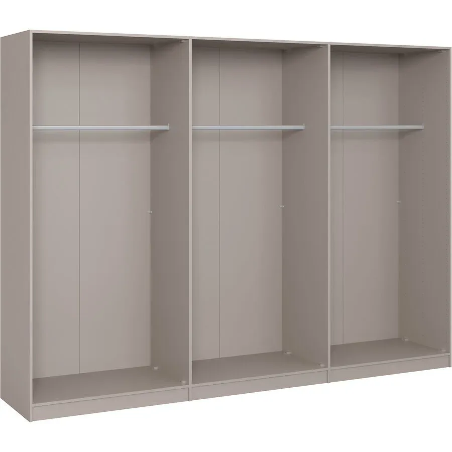 Schrankzubehör Arena Collection Braun Holz 300 cm 56 cm 220 cm - Farbe: nougat - Material: Holzwerkstoff - Schweizer Möbelhersteller - Schrankzubehör