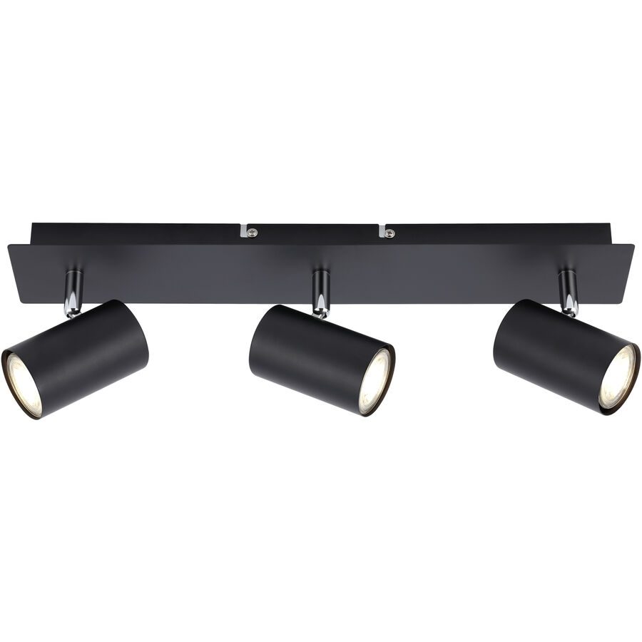 Spot Basiano Schwarz Metall 45 cm 12 cm - Spot