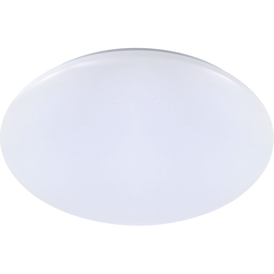 Deckenlampe Lentella Weiss Kunststoff/Metall 30 cm 10 cm - LED - Lichtfarbe: Warmweiss - Kaltes Tagesweiss - Material: Metall/Kunststoff -
