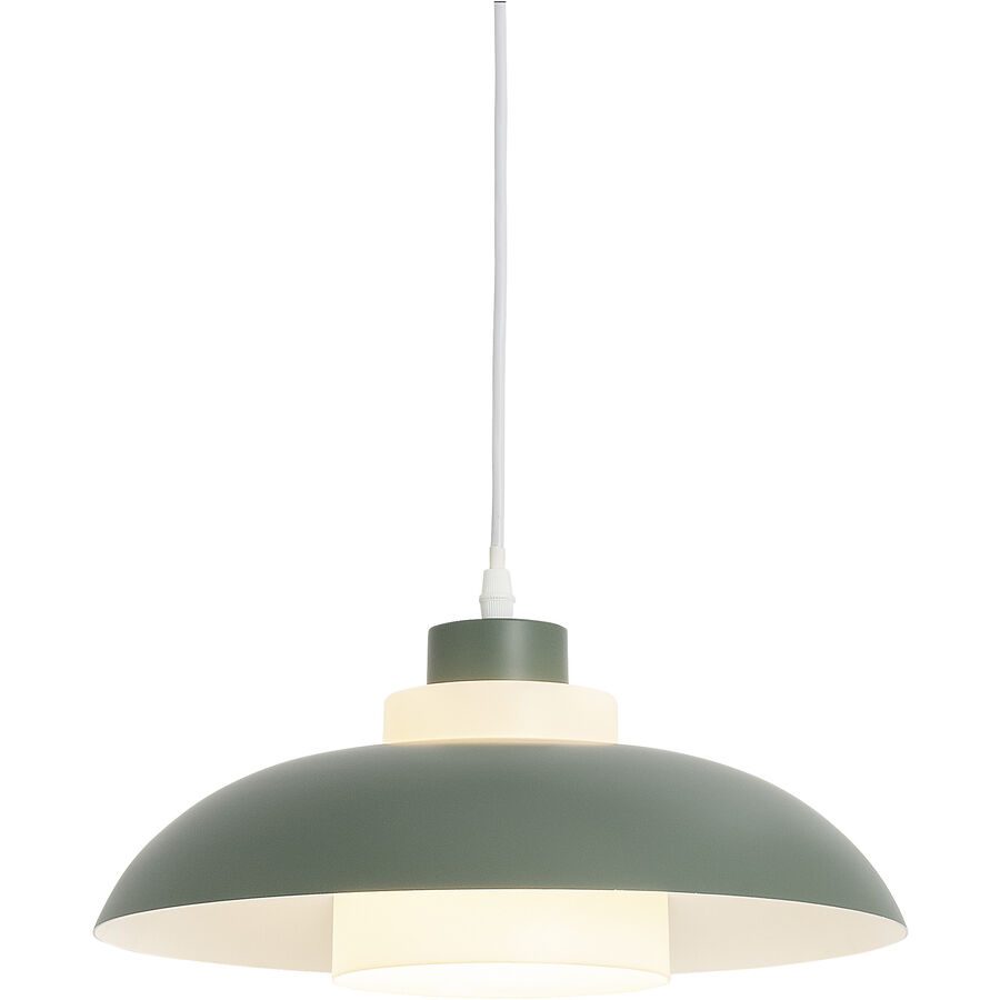 Pendellampe Clemente Grün Metall 30 cm 120 cm - Pendellampe