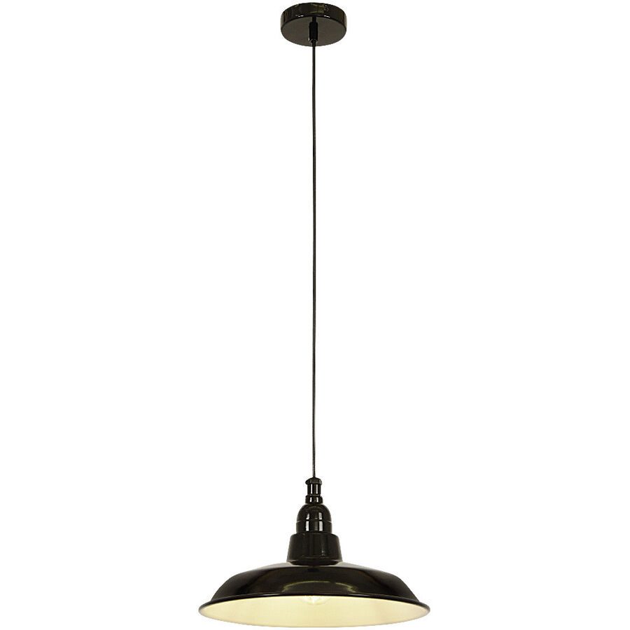Pendellampe Mella Schwarz Metall 30 cm 120 cm - Pendellampe