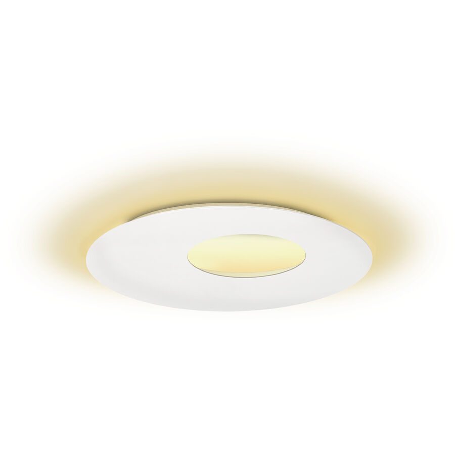 Escale Deckenlampe Blade Weiss Aluminium 59 cm 4 cm - LED - Lichtfarbe: Extra warmweiss - Deckenlampe- LED Energiesparlampe