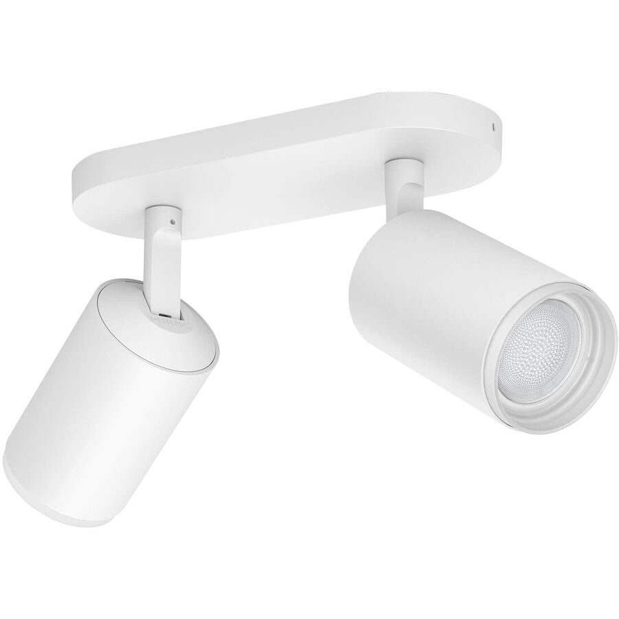 Philips Hue Spotleuchte Fugato Weiss 2 × 5.7 W