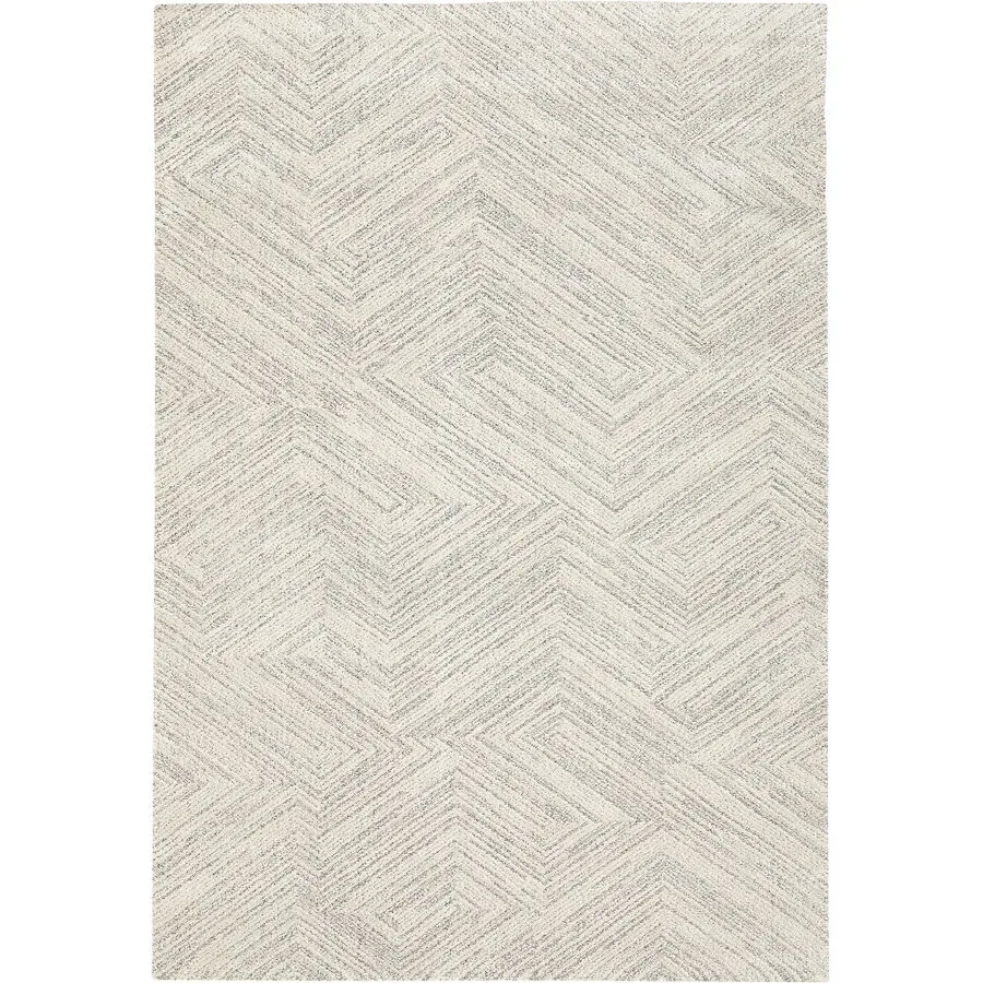 Teppich Siroc Beige/Grau Polyester 200 cm 290 cm - Farbe: Creme Grau - Teppich