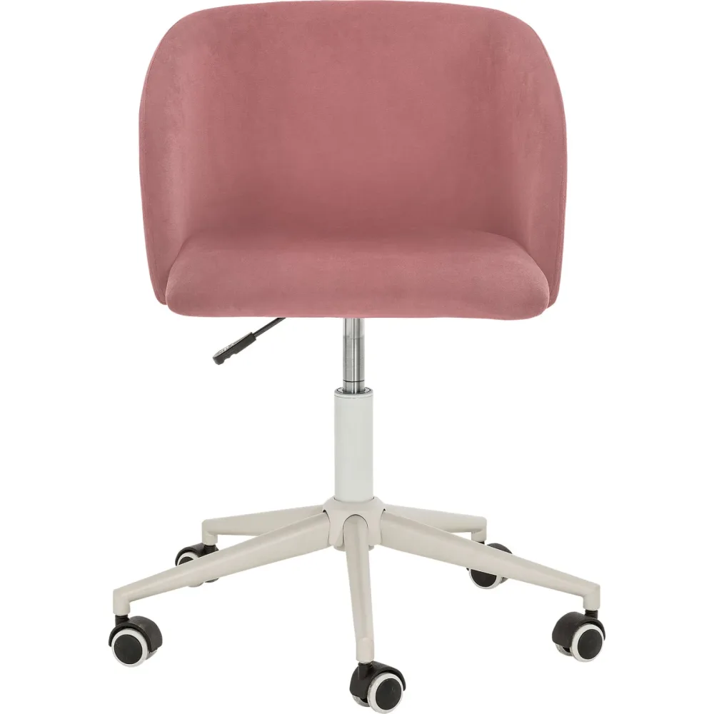 Bürostuhl Lia Rot/Weiss Aluminium/Kunststoff/Metall 50 cm 82 cm - Farbe: weinrot - Material: Metall/Alu/Kunststoff - Bürostuhl