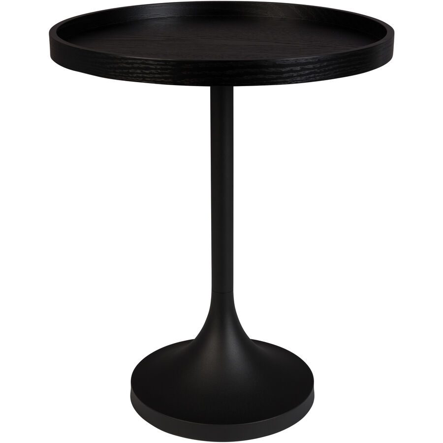 Zuiver Beistelltisch Jason Braun Holz 46 cm - Farbe: Eiche furniert - Material: Holzwerkstoff - Beistelltisch