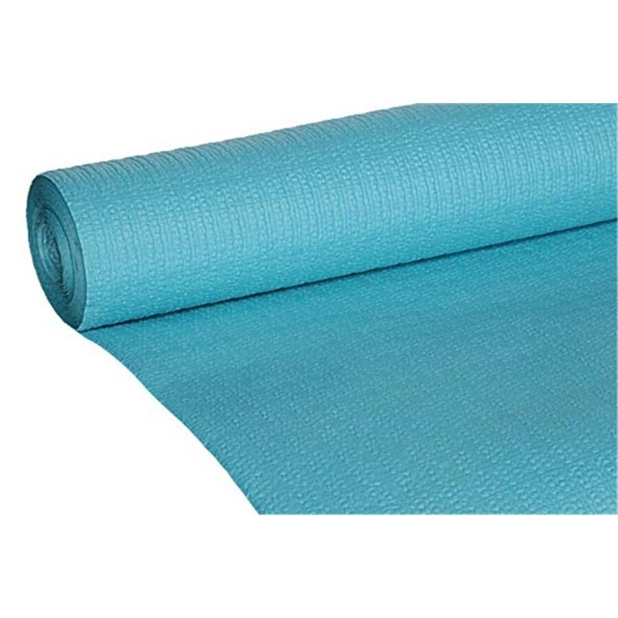 Cosy & Trendy Tischdecke Waffle Cyan Papier 118 x 118 cm 0.01 cm - Farbe: türkis - Tischdecke