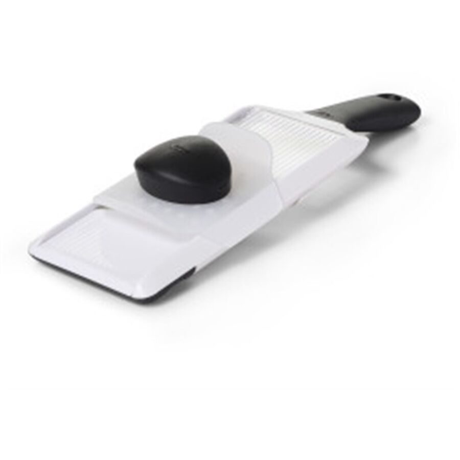 Reibe Oxo Schwarz/Weiss Edelstahl<multisep/>Kunststoff 5.3 cm - Farbe: weiss/schwarz - Material: Edelstahl/Kunststoff - Reibe