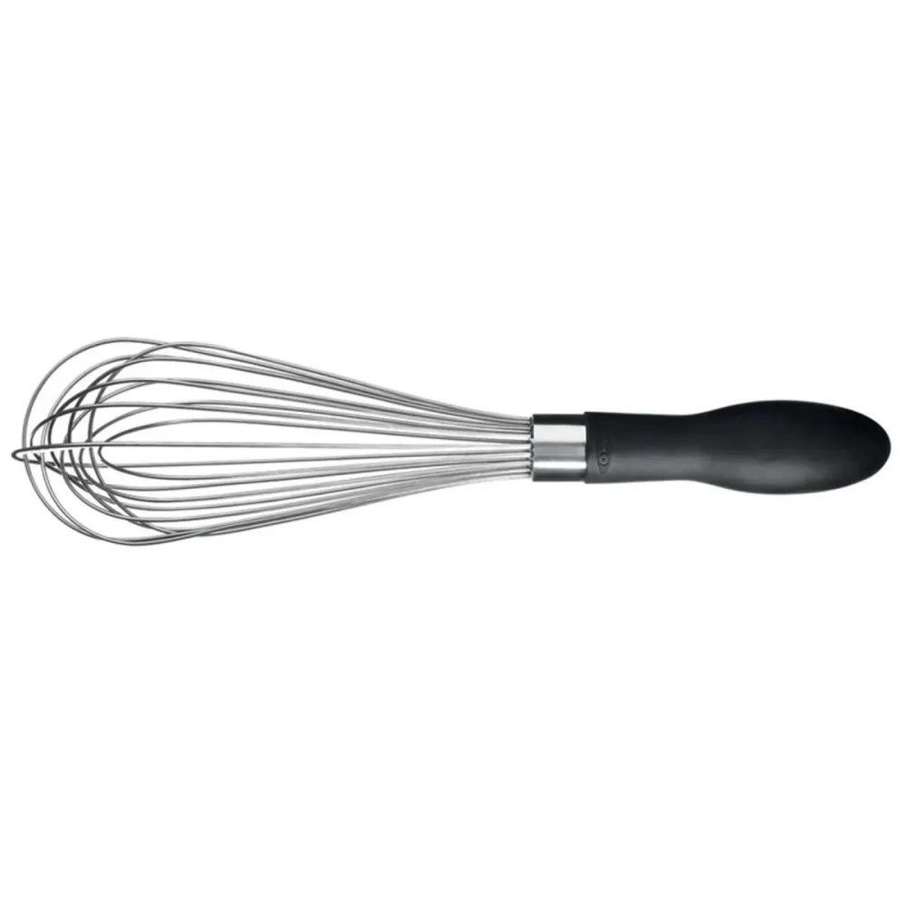 OXO Schneebesen Snowy Schwarz Edelstahl/Kunststoff 6.99 cm - Schneebesen