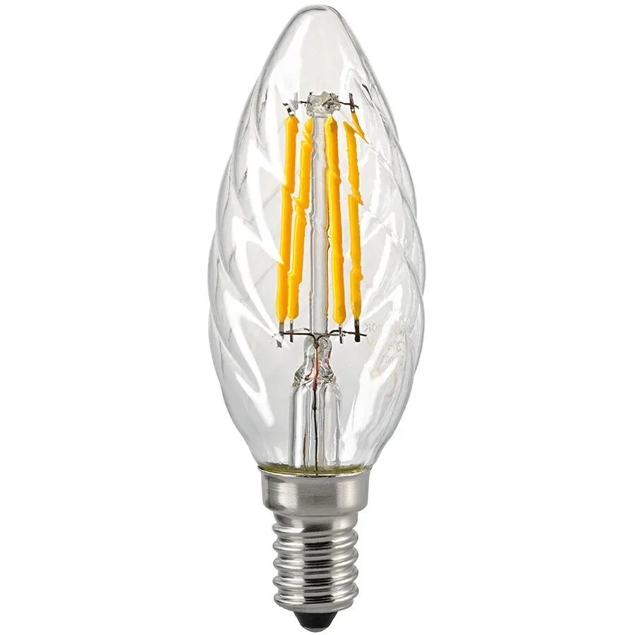 Bulbs Leuchtmittel Liun Glas E14 4.5 W - Farbe: klar - LED - Leuchtmittel- LED Leuchtmittel