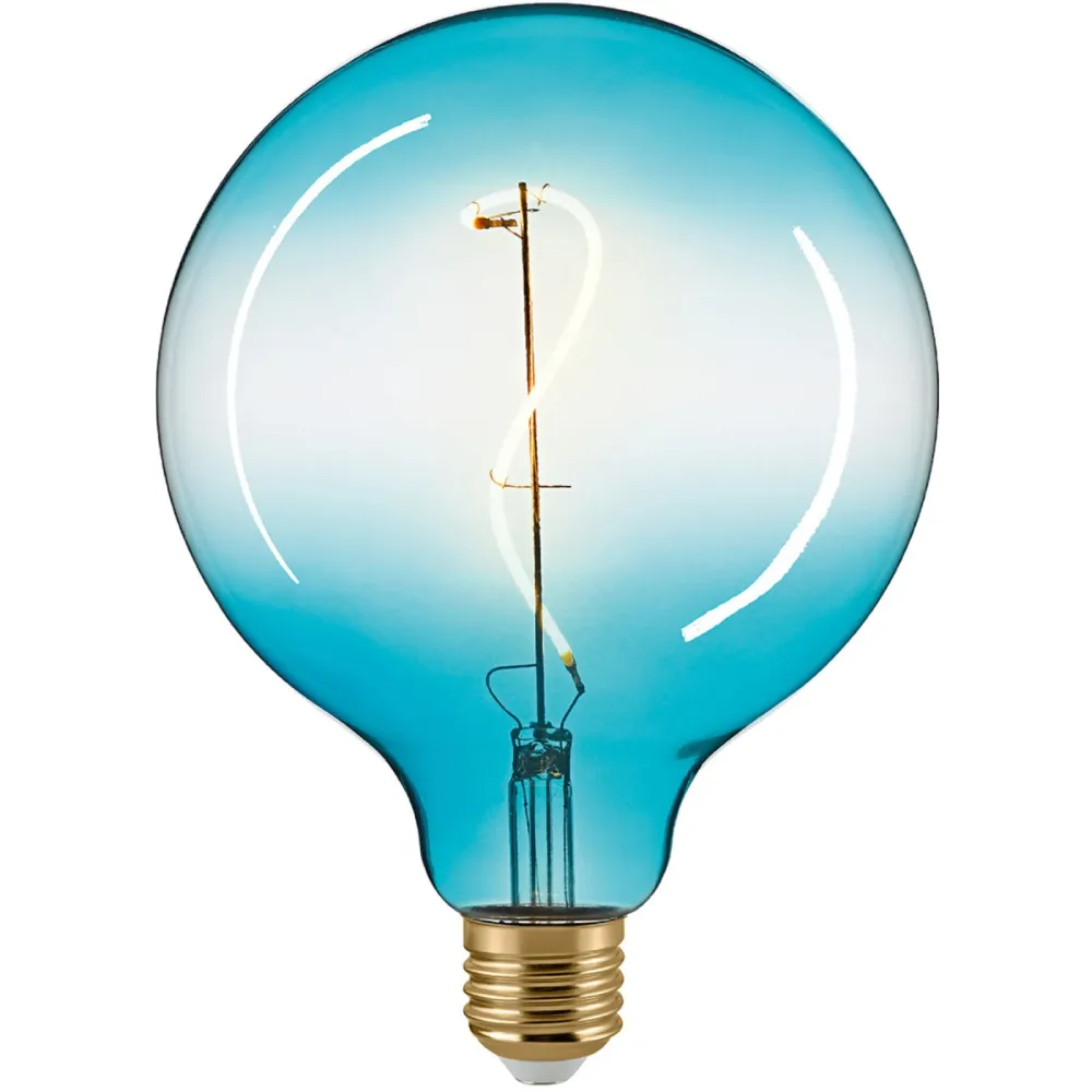 Bulbs Leuchtmittel Pirmin Glas E27 4 W - Farbe: blau - LED - Leuchtmittel- LED Leuchtmittel