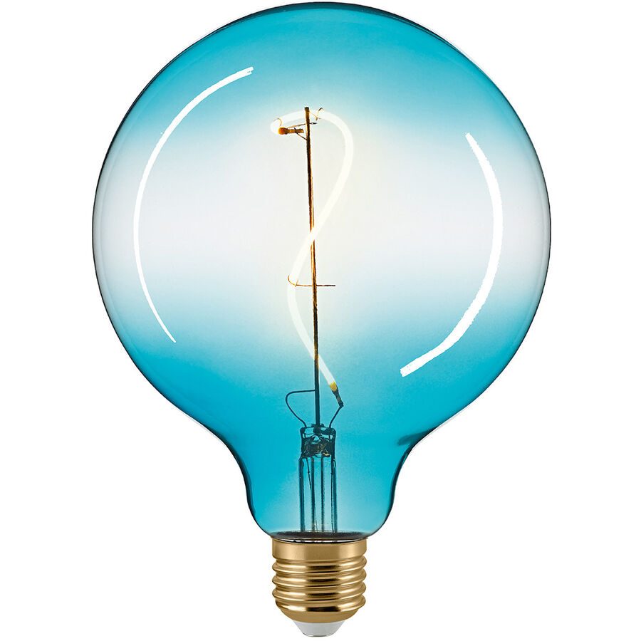 Bulbs Leuchtmittel Pirmin Glas E27 4 W - Farbe: blau - LED - Leuchtmittel- LED Leuchtmittel