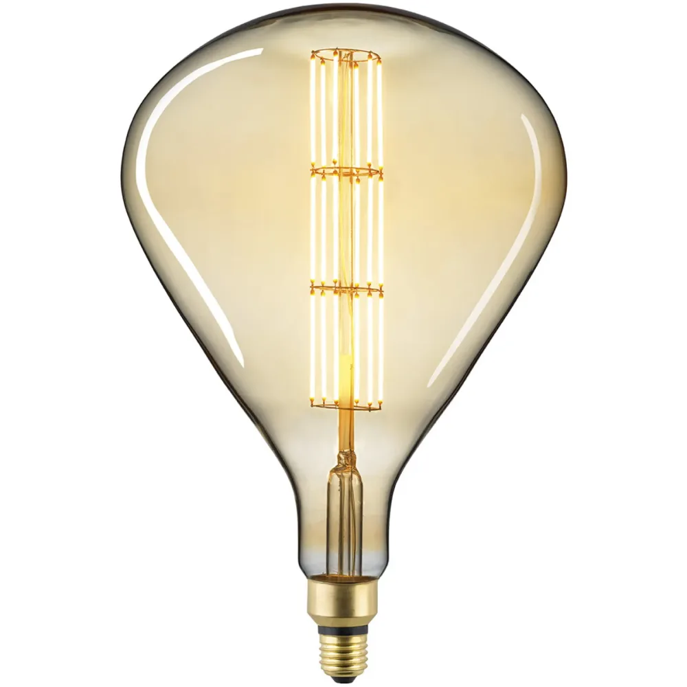 Bulbs Leuchtmittel Onna Glas E27 8 W - Farbe: Gold - LED - Leuchtmittel- LED Leuchtmittel