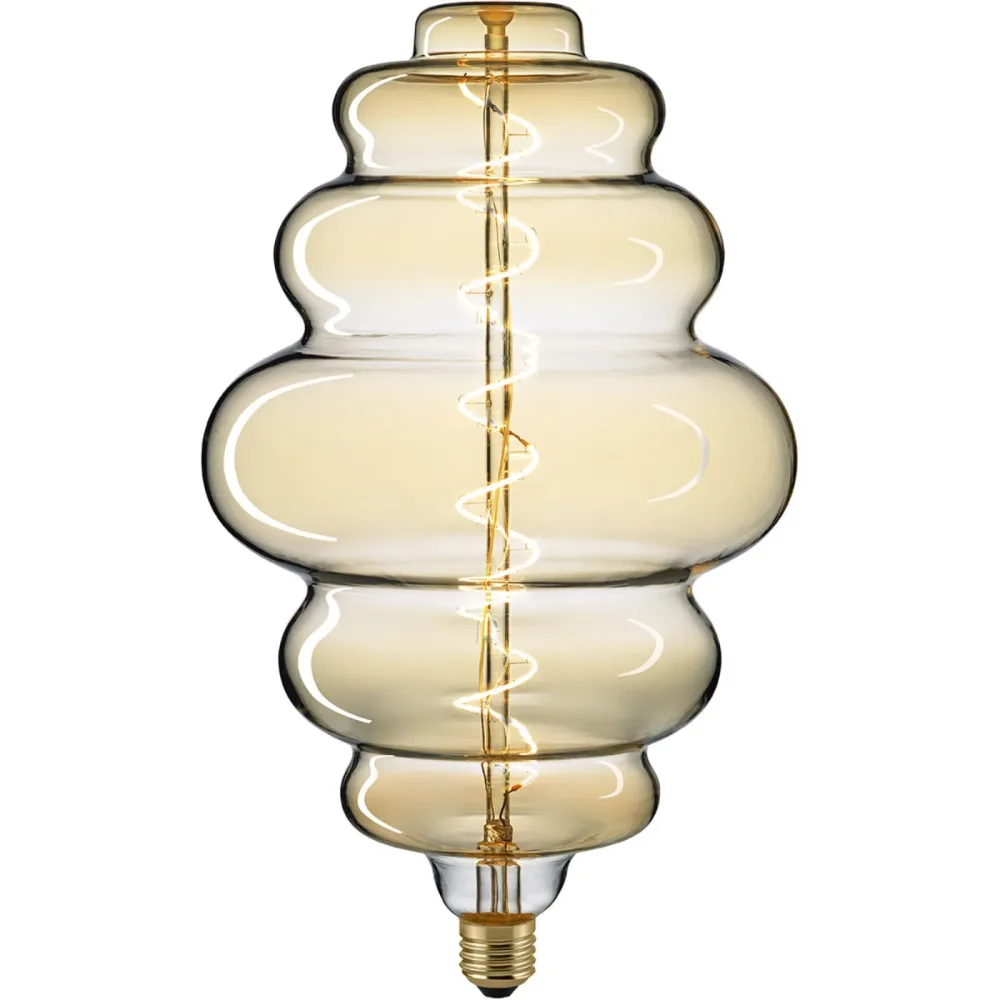Bulbs Leuchtmittel Onna Glas E27 6 W - Farbe: Gold - LED - Leuchtmittel- LED Leuchtmittel