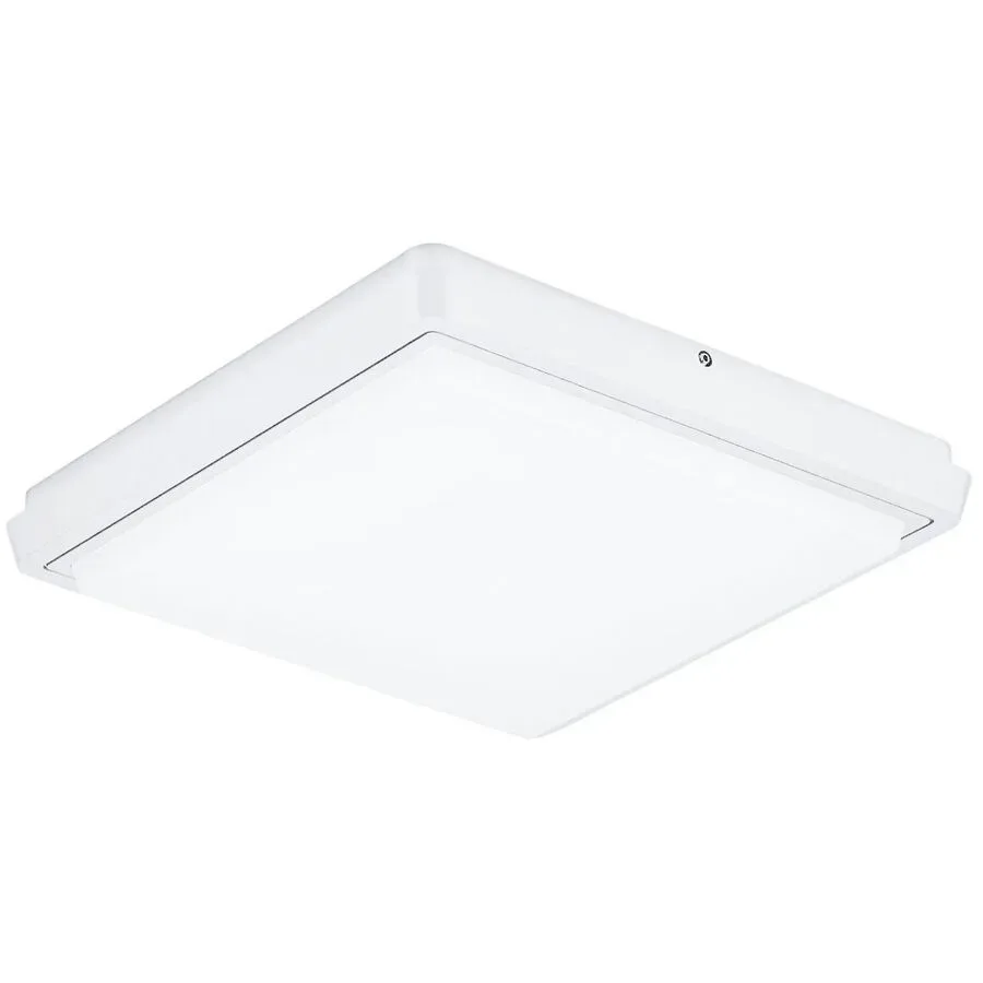 Deckenlampe Irma Weiss 24 cm 3.8 cm - LED - Material: Aluminium / Acrylglas - Deckenlampe- LED Energiesparlampe