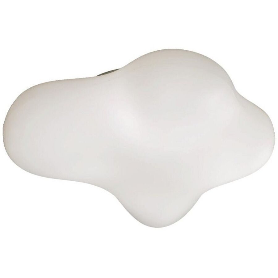 Deckenlampe Piu Weiss 50 cm 18 cm - Material: Polycarbonat - Deckenlampe