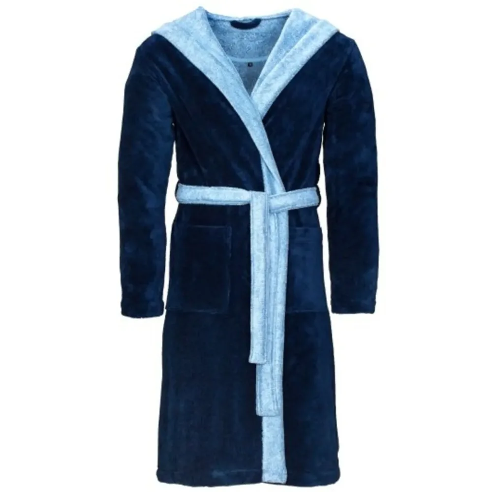 VOSSEN - Poppy Bademantel, für Damen, Saphirblau, Größe M