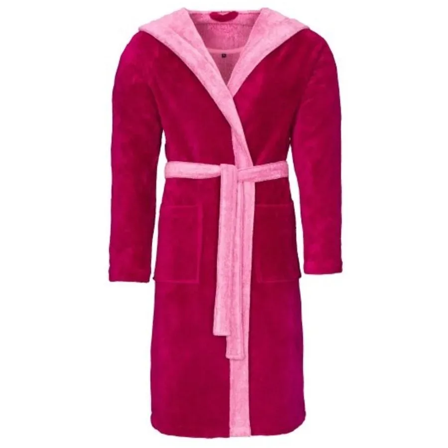 VOSSEN - Poppy Bademantel, für Damen, Rubin, Größe XS