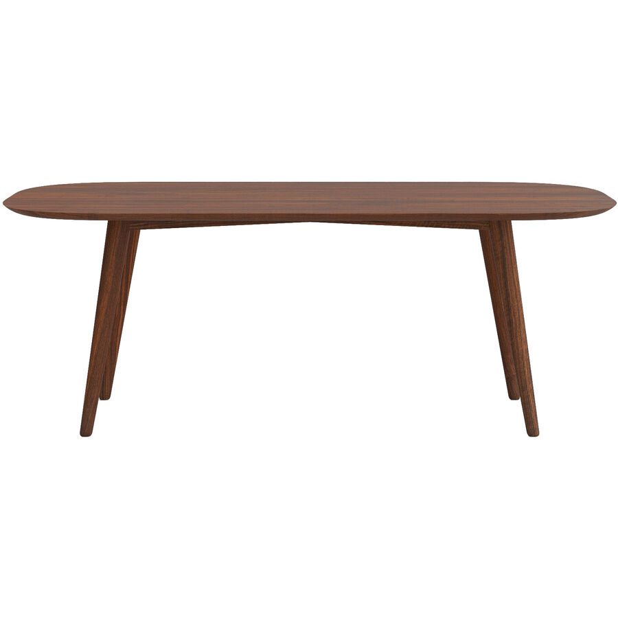 Esstisch Alma Braun Holz 200 cm - Farbe: Asteiche - Esstisch