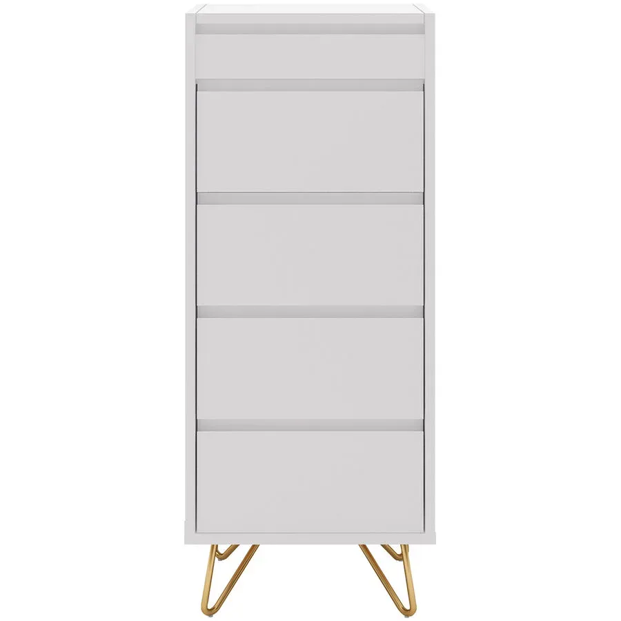Kommode Saija Weiss MDF 45 cm 40 cm - Kommode