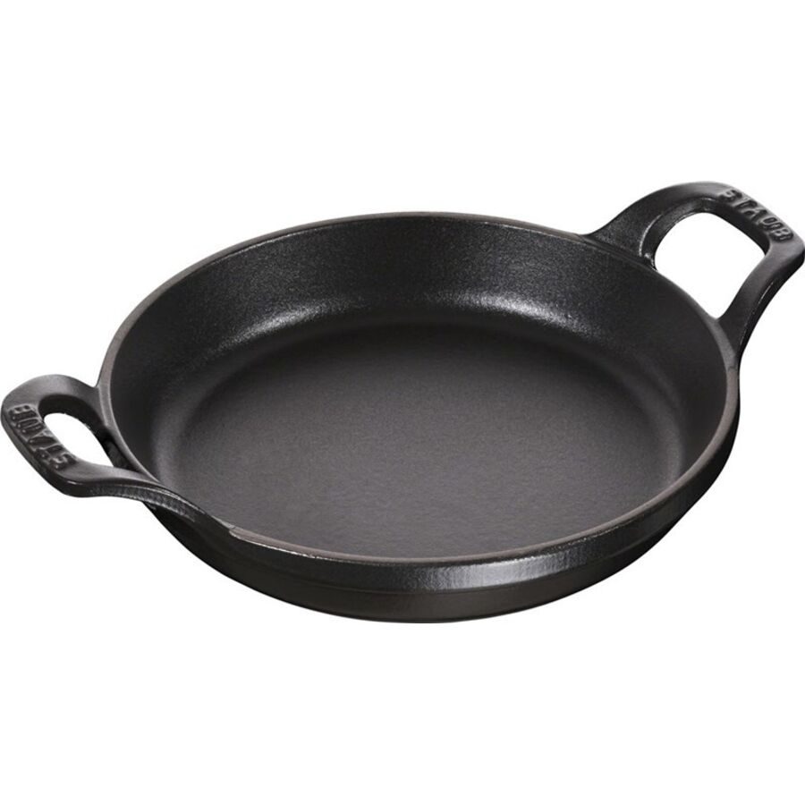 Auflaufform STAUB Schwarz Metall 20 cm 0 cm 20 cm - Material: Gusseisen - Auflaufform