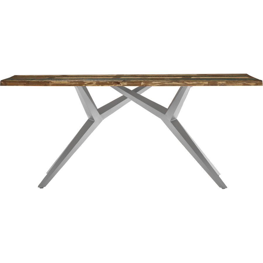 Esstisch Elia Mehrfarbig Holz 160 cm - Farbe: Bunt - Material: Altholz - Esstisch