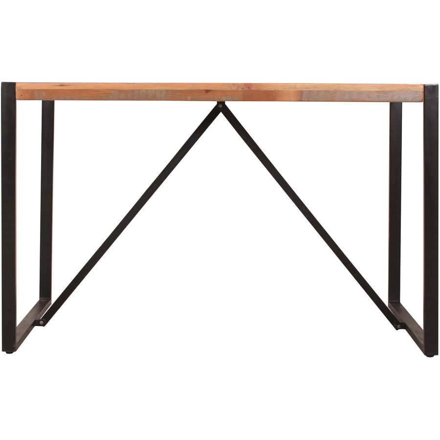 Esstisch Neyla Mehrfarbig Holz 120 cm - Farbe: Bunt - Material: Altholz - Esstisch