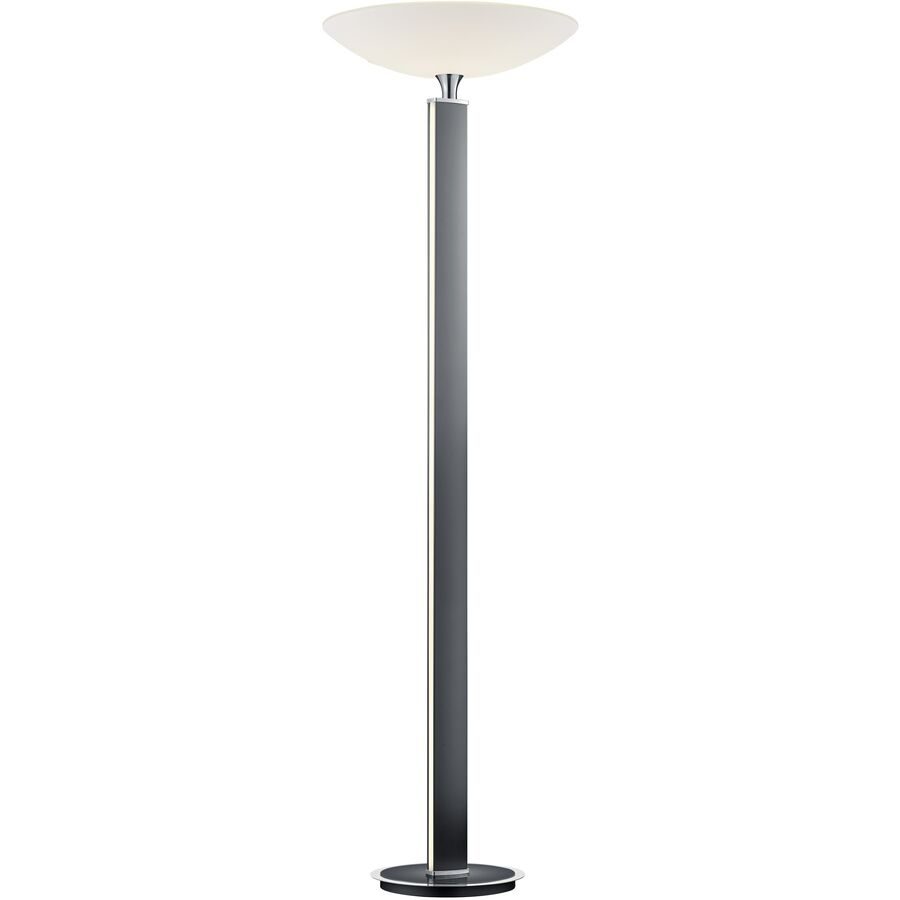 Designer-Stehlampe Bankamp Pure F anthrazit dimmbar H 179 cm - LED - Lichtfarbe: Extra warmweiss - Material: Glas - Designer-Stehlampe- LED