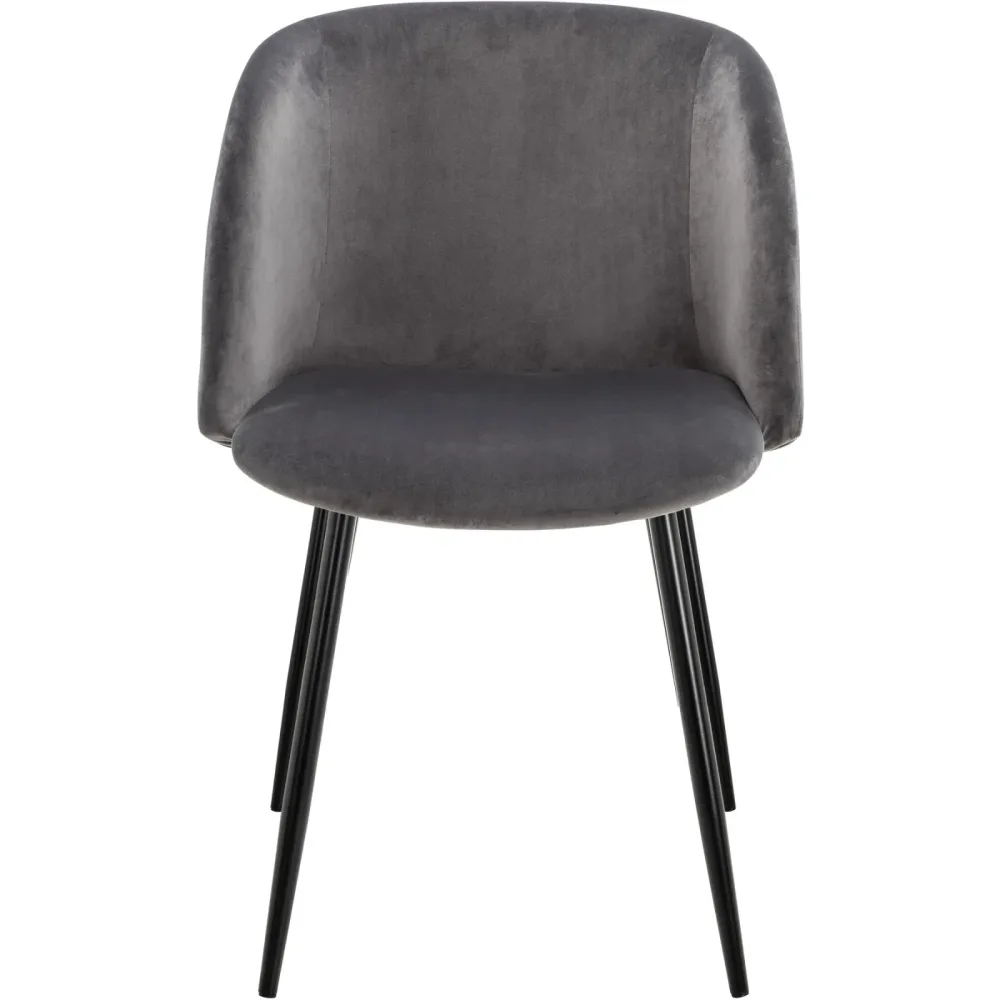 Schalenstuhl Yves Grau Polyester 55 cm - Schalenstuhl