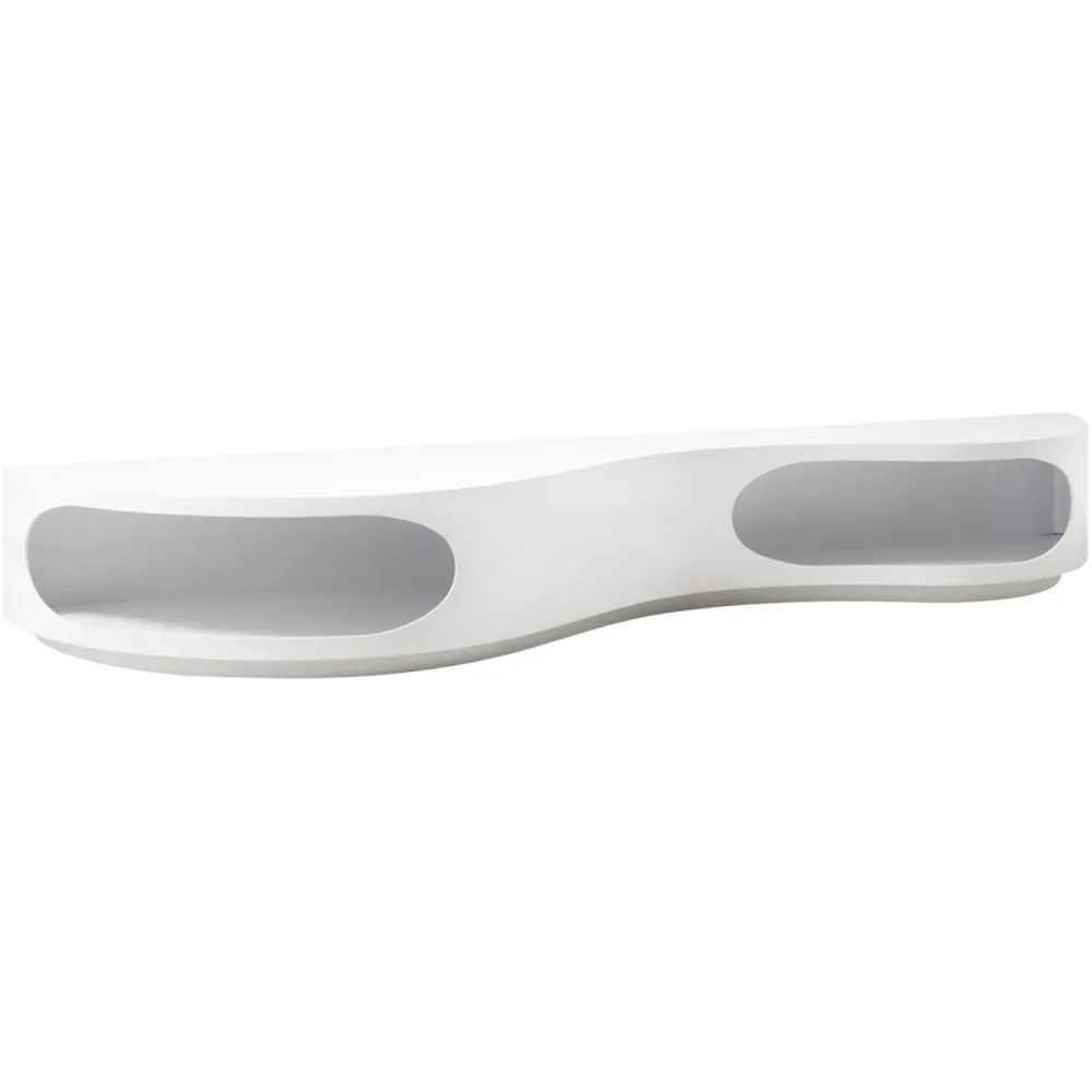 Lowboard Brick Weiss Holz 200 cm 30 cm 50 cm - Lowboard
