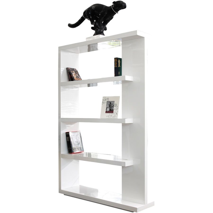 Regal Spruce Weiss MDF 128 cm 180 cm - Regal