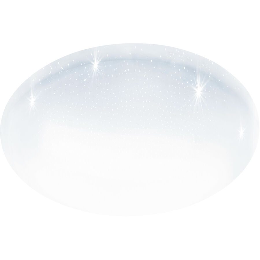 Eglo Deckenlampe Gambara Transparent Stahl/Kunststoff 8.5 cm - Farbe: glas - LED - Lichtfarbe: Warmweiss - Tageslichtweiss - Material: