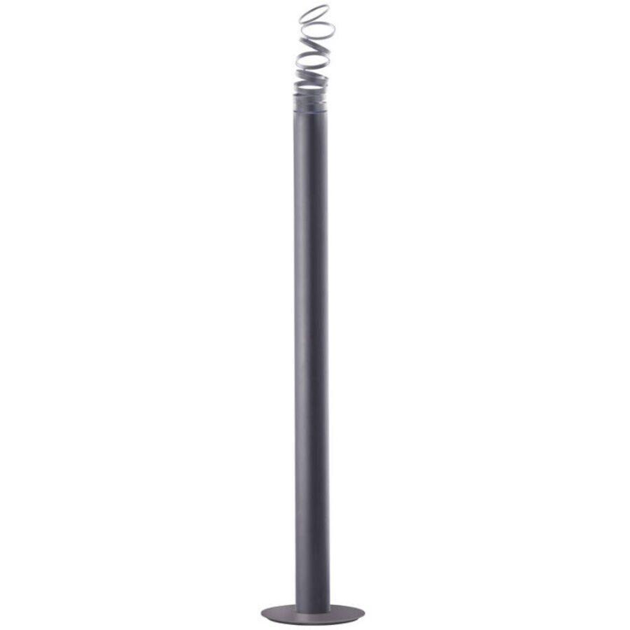Designer-Stehlampe Artemide Decomposé Light D 30 cm H 180 cm - Farbe: rauchgrau - LED - Lichtfarbe: Warmweiss - Material: Aluminium -