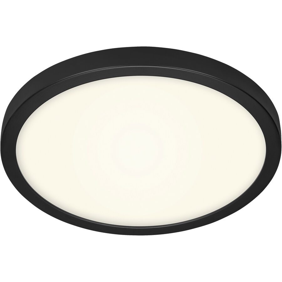 Deckenlampe Cissione Schwarz/Weiss Kunststoff/Metall 41 cm 3 cm - LED - Lichtfarbe: Helles Neutralweiss - Material: Metall/Kunststoff - Deckenlampe-