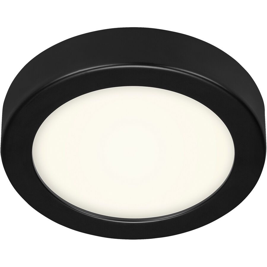Deckenlampe Cissione Schwarz/Weiss Kunststoff/Metall 17 cm 3 cm - LED - Lichtfarbe: Helles Neutralweiss - Material: Metall/Kunststoff - Deckenlampe-