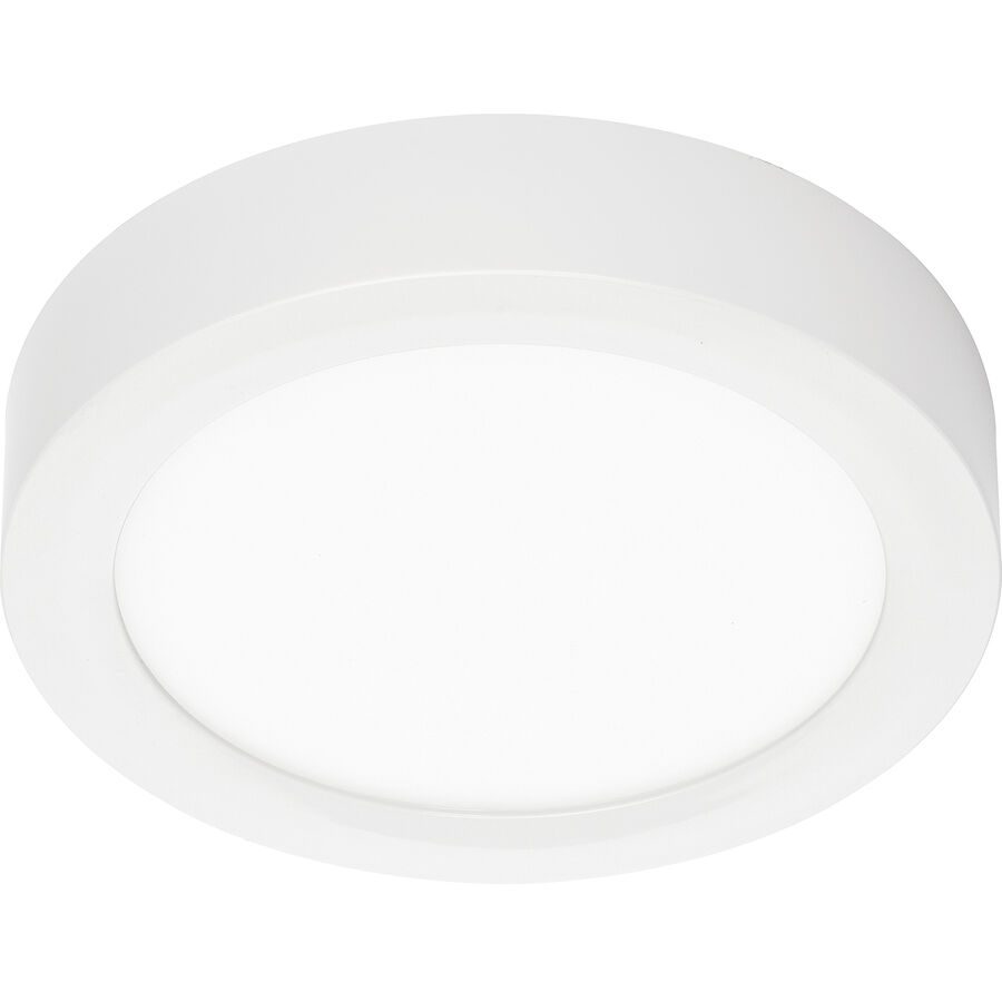 Deckenlampe Cissione Weiss Kunststoff/Metall 17 cm 3 cm - LED - Lichtfarbe: Helles Neutralweiss - Material: Metall/Kunststoff - Deckenlampe- LED
