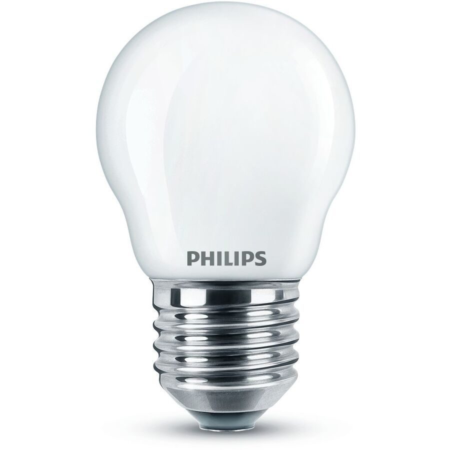 Philips LED 76347300 LED EEK F (A - G) E27 Tropfenform 4.3 W = 40 W Warmweiß (Ø x H) 4.5 cm x 8 cm 1 St.